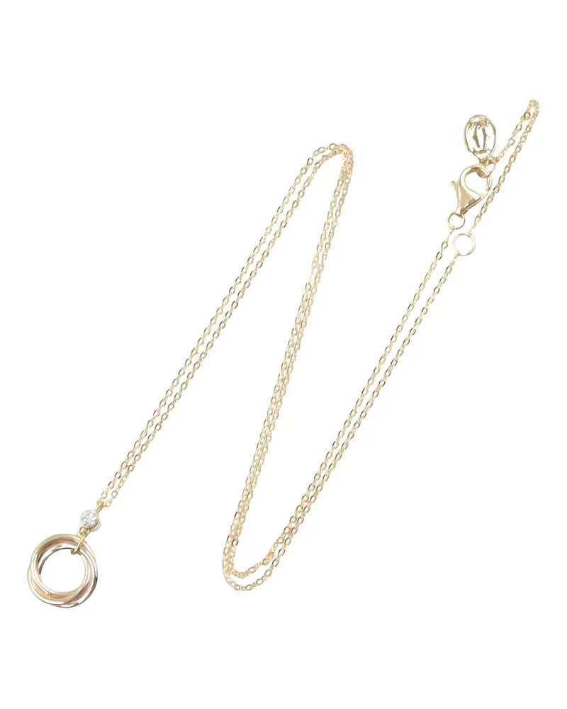 Cartier 2010s Trinity diamond necklace - Gold Gold