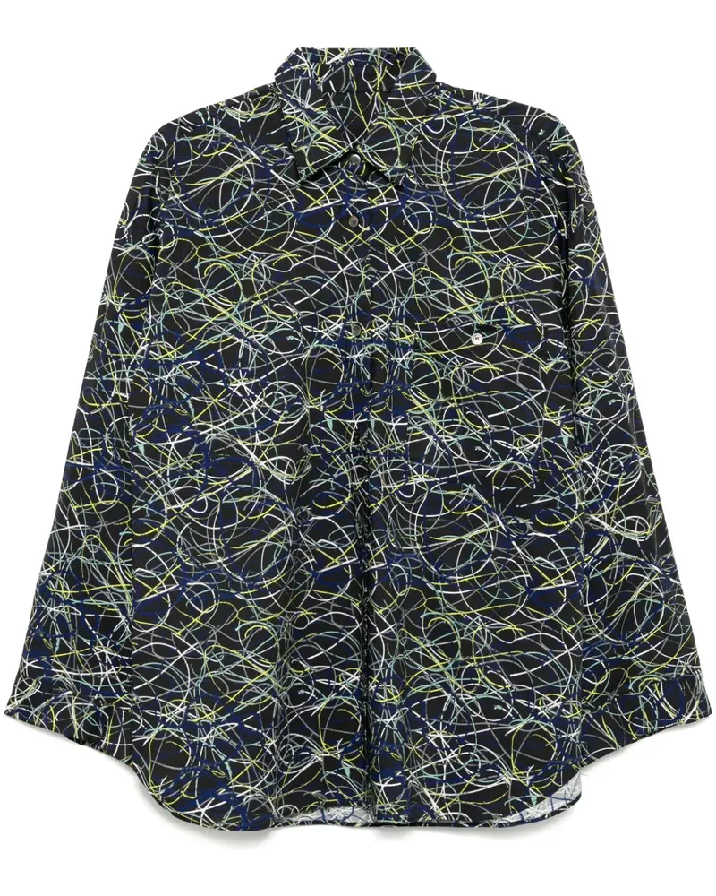 JNBY Hemd mit grafischem Print - Schwarz Schwarz