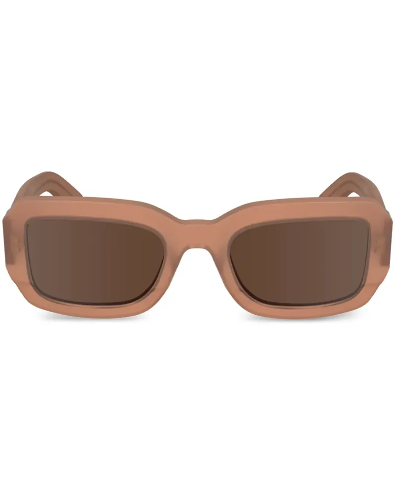 Calvin Klein Sonnenbrille mit eckigem Gestell - Orange Orange