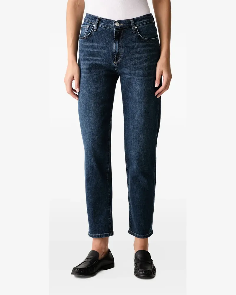 JOOP! Ausgeblichene Cropped-Jeans - Blau Blau