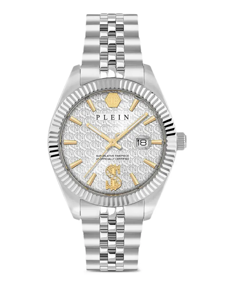 Philipp Plein Date Superlative Armbanduhr 41mm - Weiß Weiß