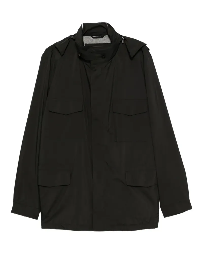 Loro Piana Windmate Traveller Jacke - Schwarz Schwarz