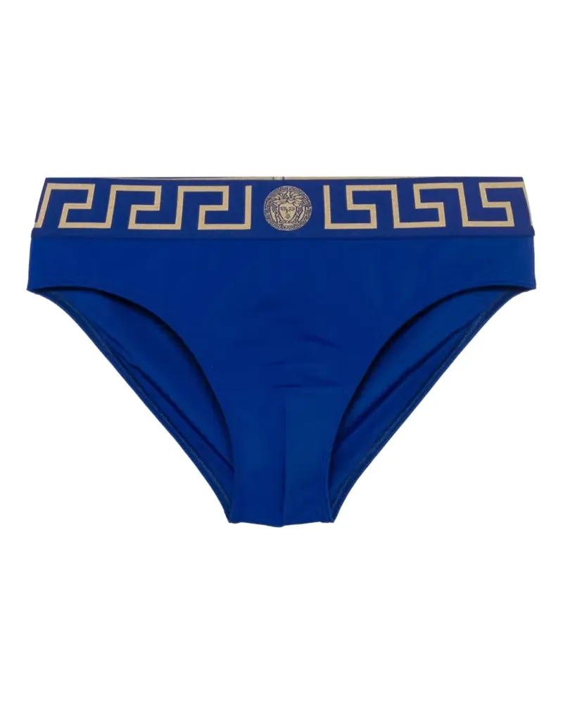 Versace Badehose aus Nylongemisch - Blau Blau