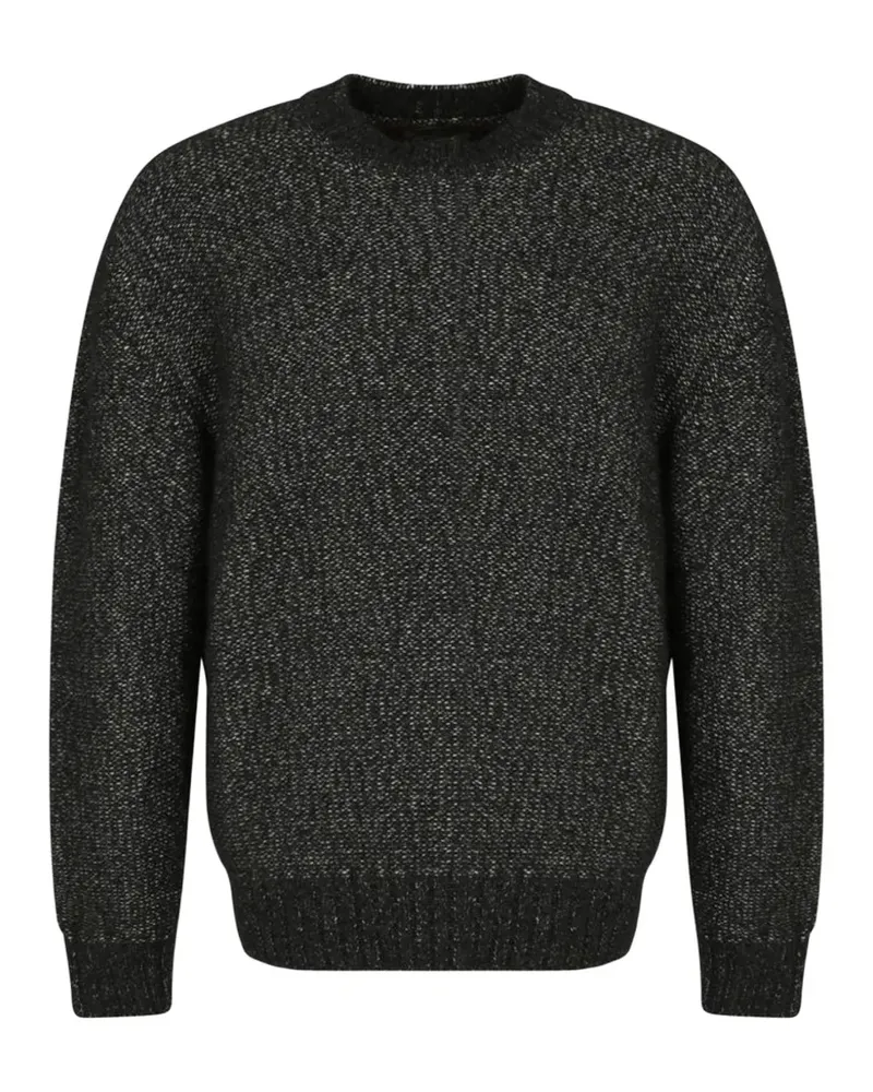 Loro Piana marl-knit sweater - Schwarz Schwarz