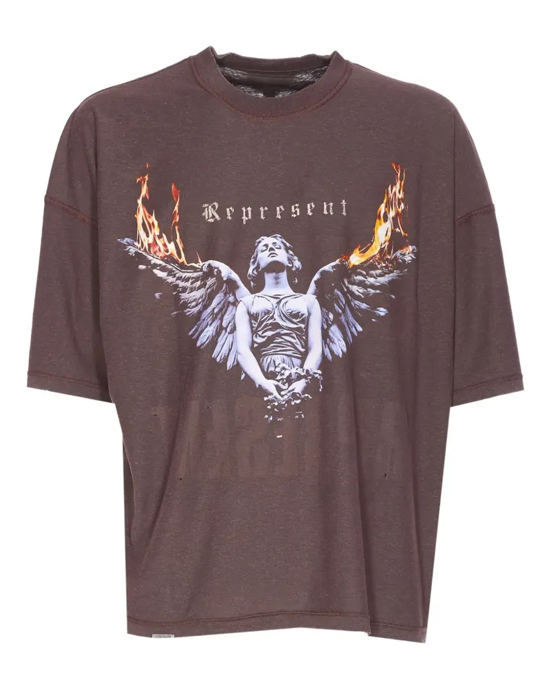 REPRESENT Wendbares Living Legacy Tour T-Shirt - Schwarz Schwarz