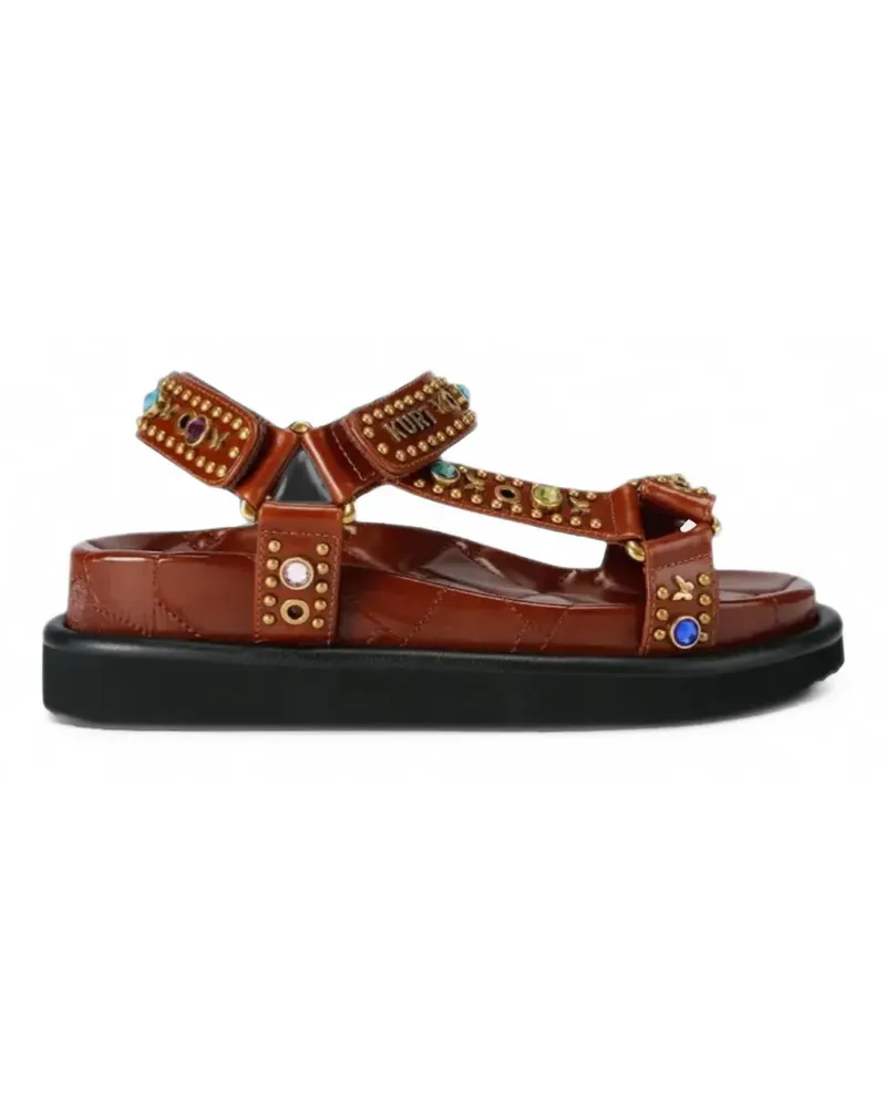Kurt Geiger leather sandals ORSON - Braun Braun