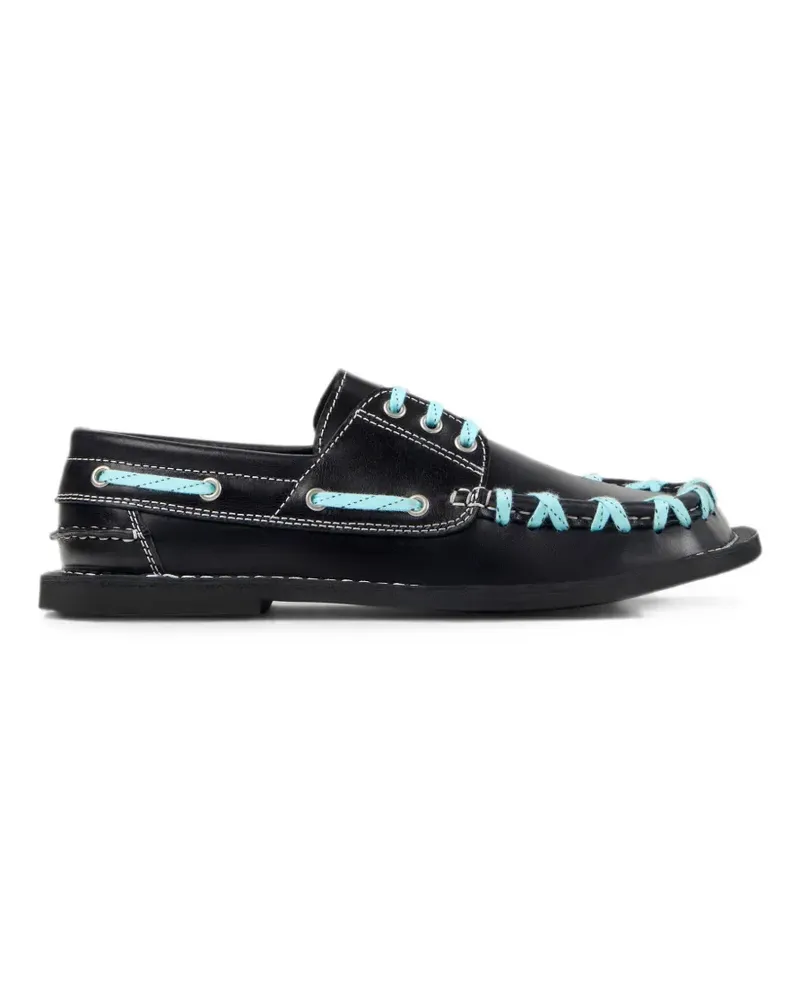 Camper Eki Segelschuhe - Schwarz Schwarz
