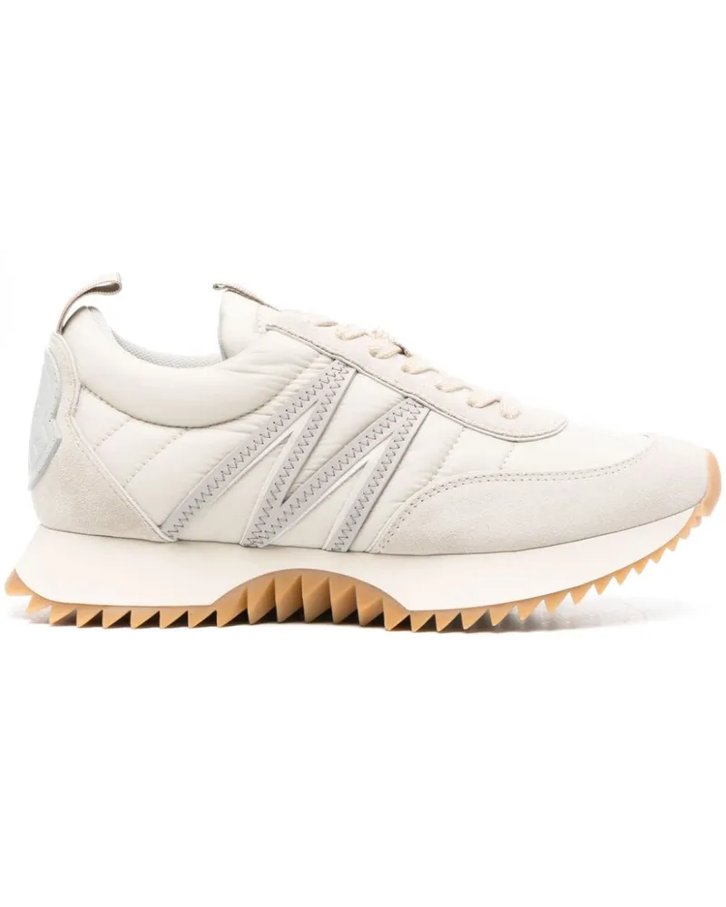 Moncler Gesteppte Pacey Sneakers - Nude Nude