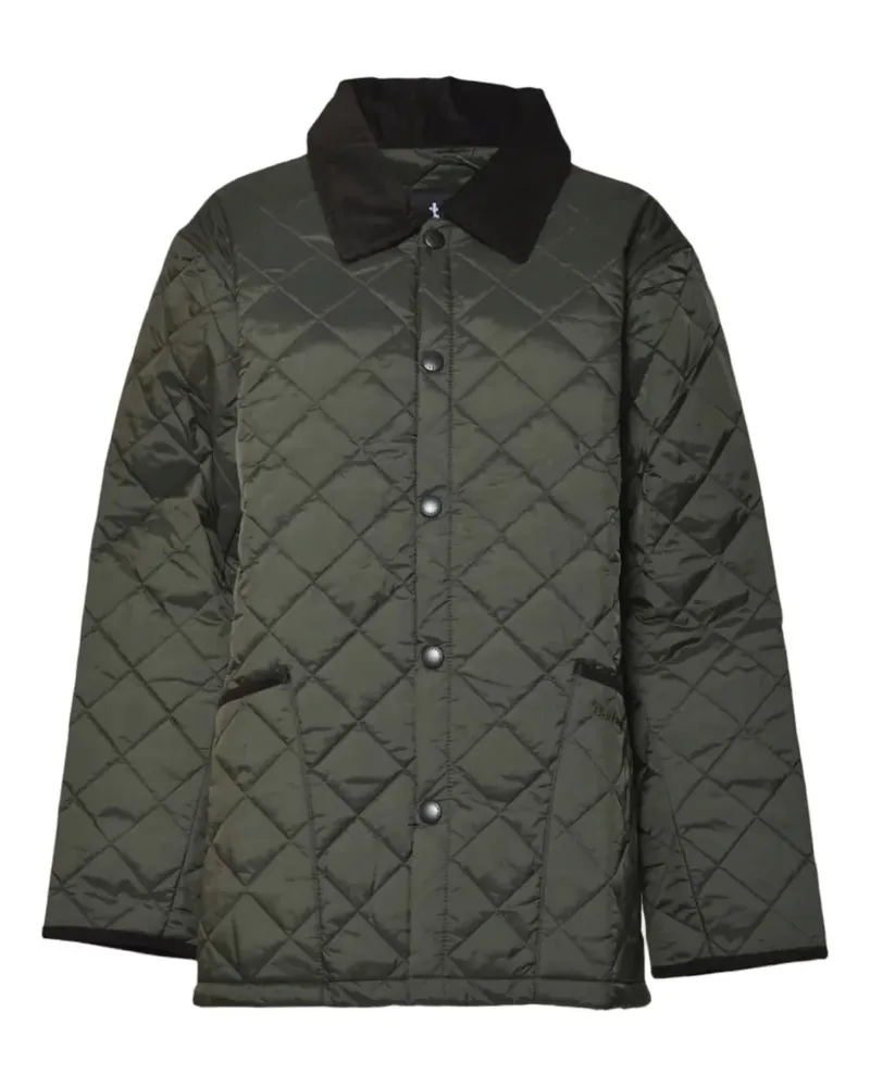 Barbour quilted collared jacket - Grün Grün
