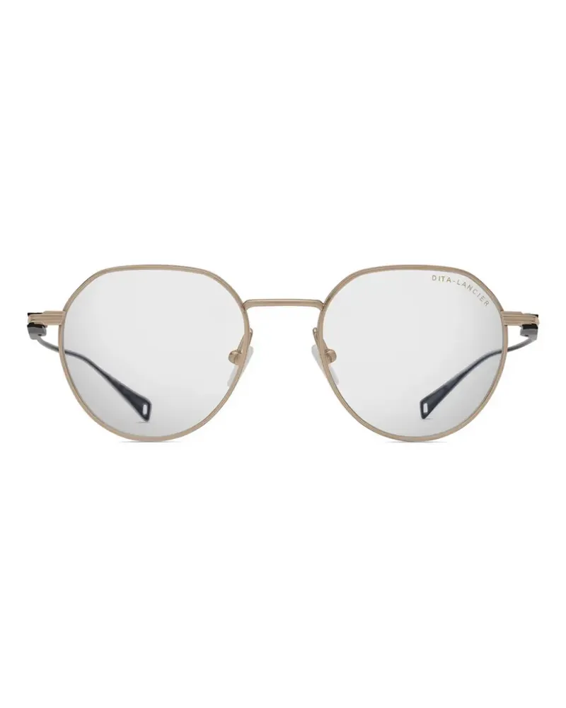 DITA Runde Brille - Gold Gold