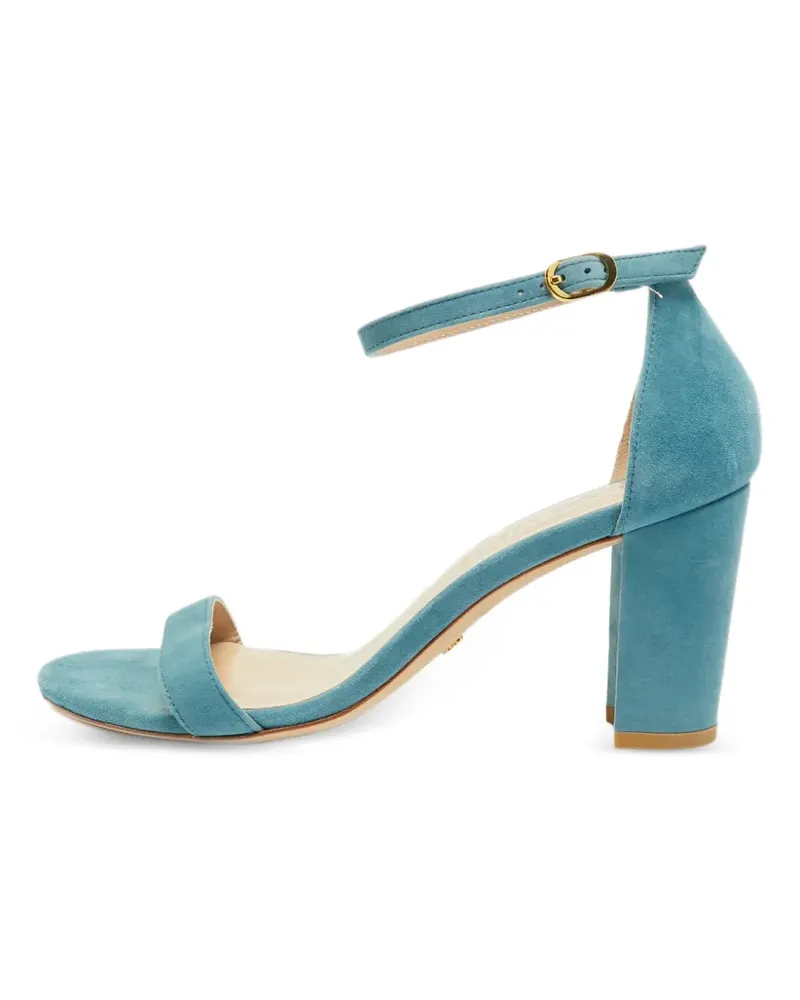 Stuart Weitzman Sandalen mit Knöchelriemen - Blau Blau