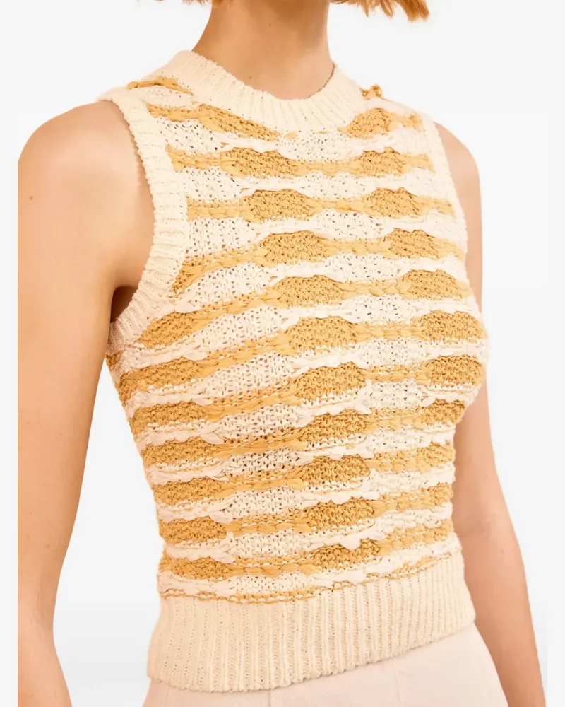 Ulla Johnson Patrizia sleeveless top - Nude Nude