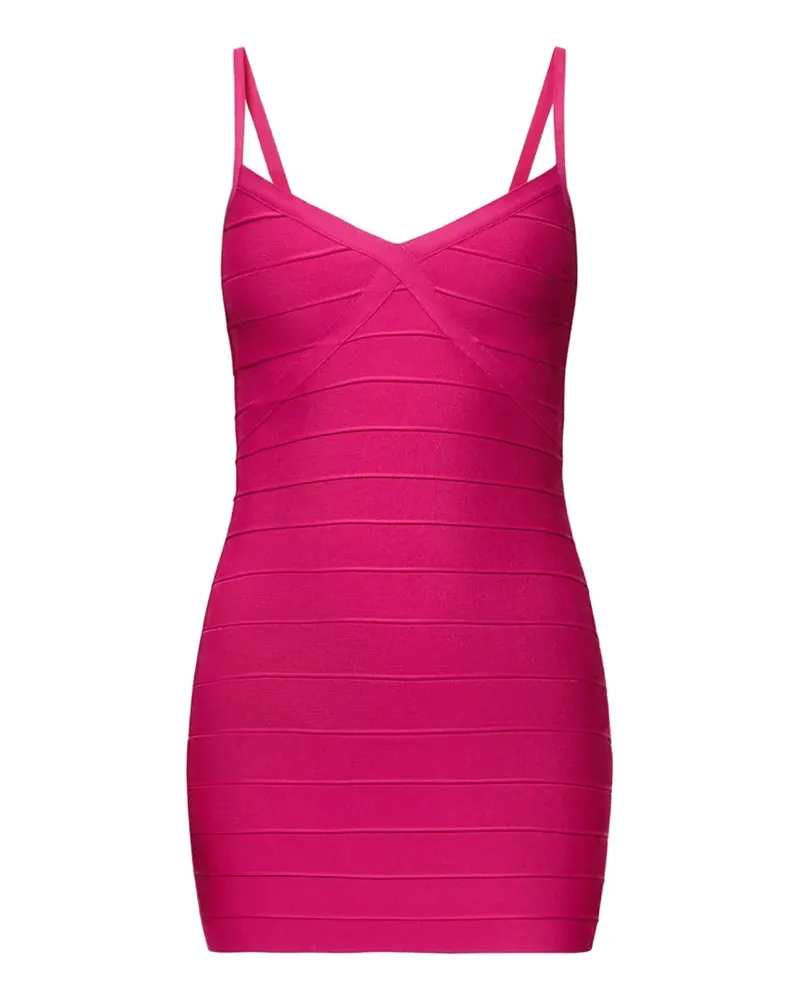 Hervé Léger After Party bandage mini dress - Rosa Rosa