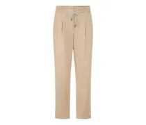 Faqus Hose mit Kordelzug - Nude