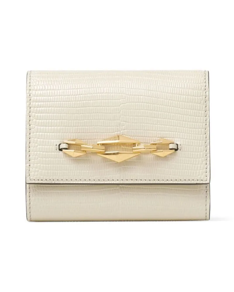 Jimmy Choo Marinda Portemonnaie mit Kette - Nude Nude