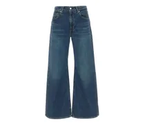 Carve Schlagjeans im Five-Pocket-Design - Blau