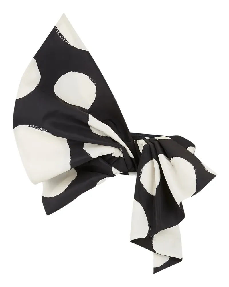 Nina Ricci Giant Bow Oberteil - Schwarz Schwarz