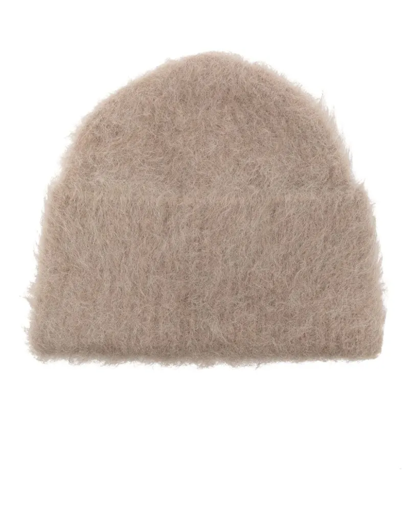Totême Gebürstete Beanie - Nude Nude