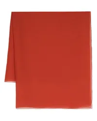 Alberta Ferretti Schal aus Seidenchiffon Rot