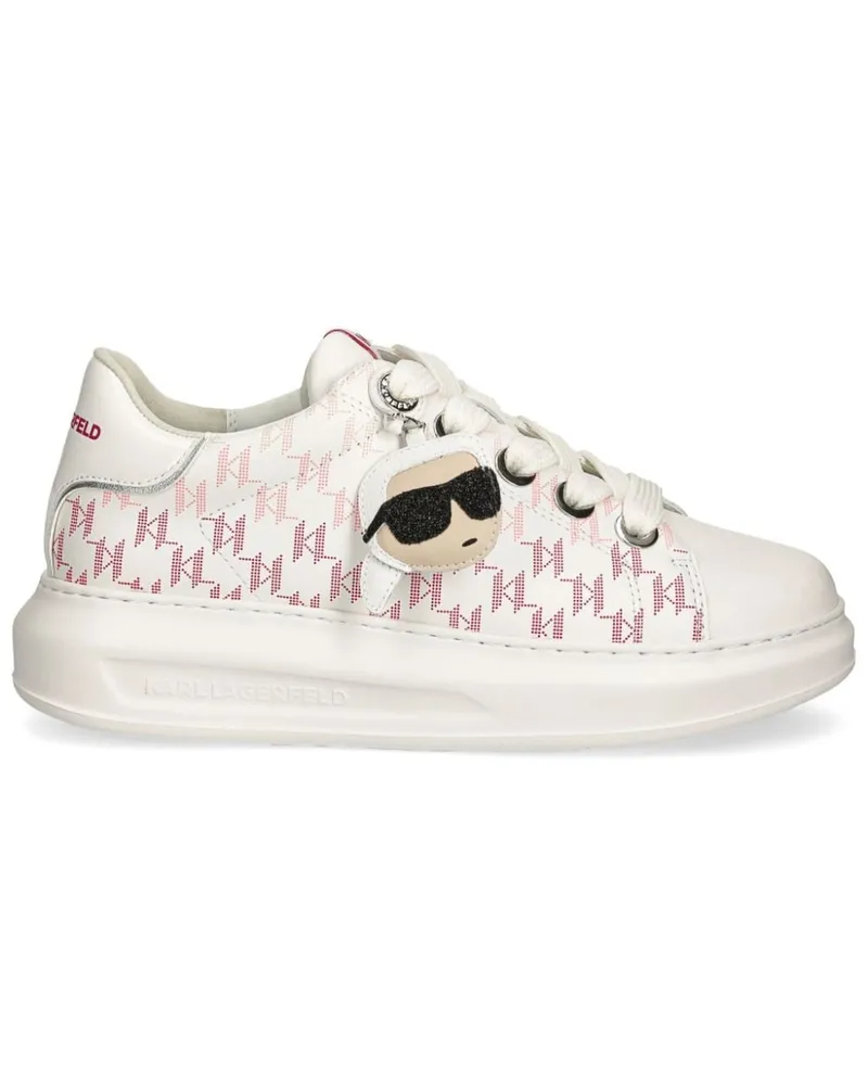 Karl Lagerfeld Kapri Sneakers - Weiß Weiß