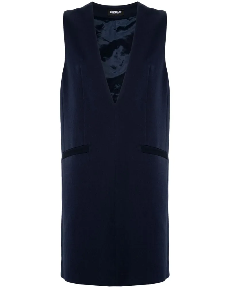Dondup Minikleid mit lockerem Schnitt - Blau Blau