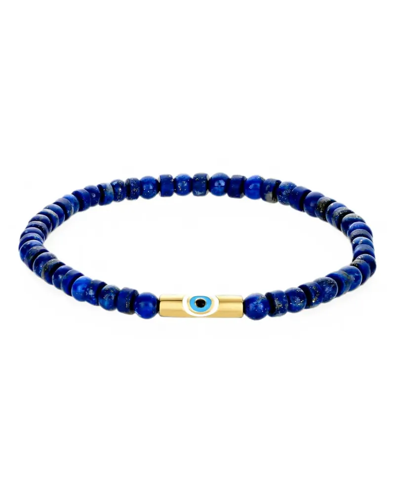 Luis Morais Evil Eye Armband aus Lapislazuli - Gold Gold