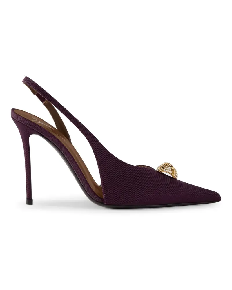 Giuseppe Zanotti slingback Cocktail 105 - Violett Violett
