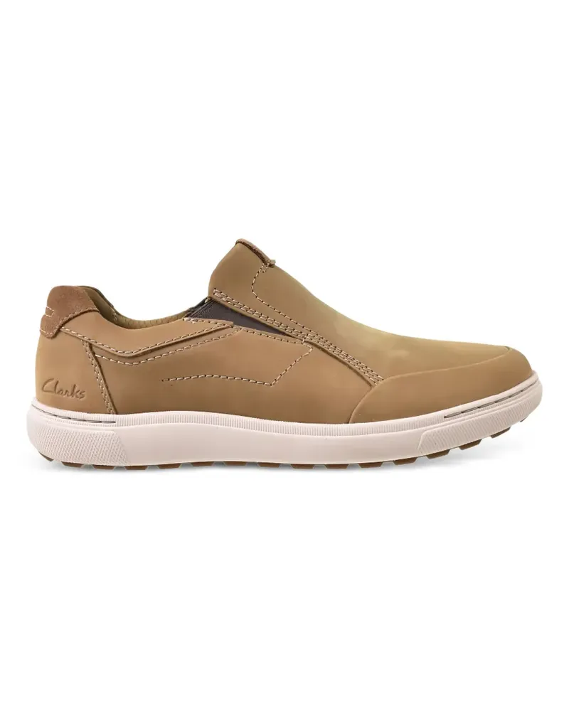Clarks Mapstone Step Sneakers - Nude Nude