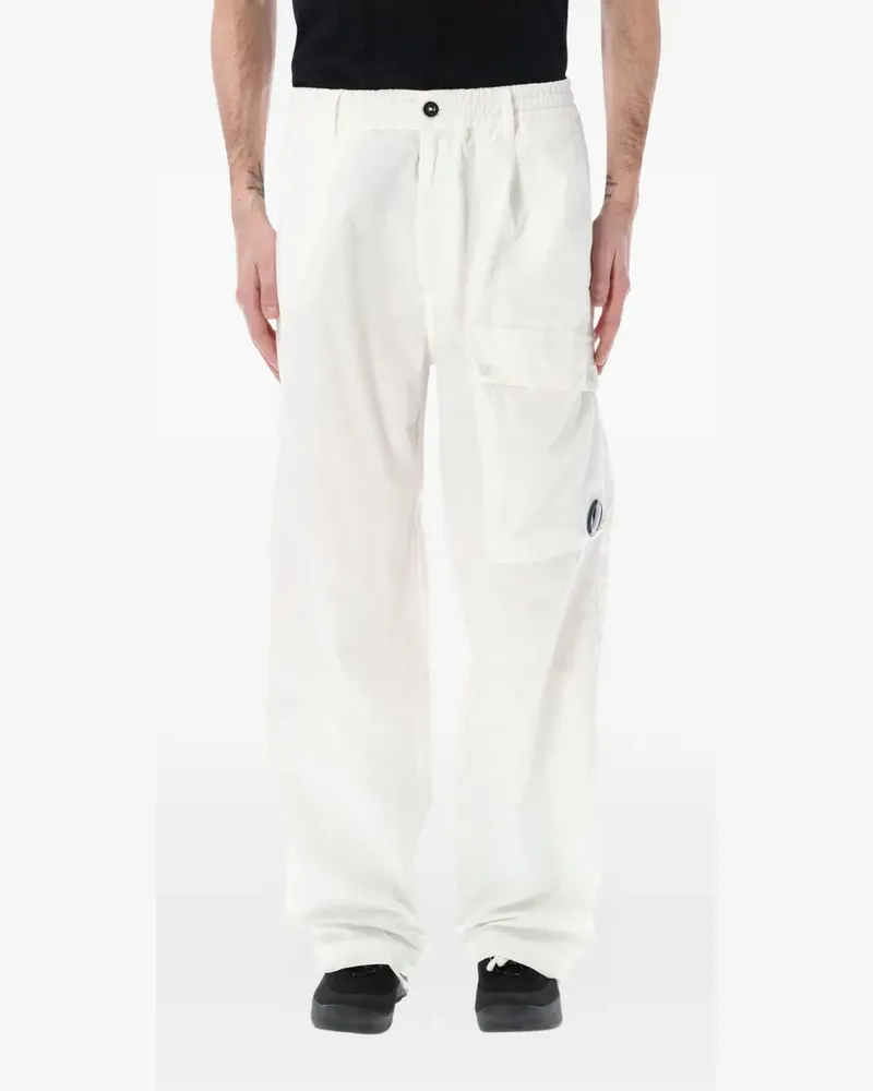 C.P. Company Hose mit Knöpfen - Weiß Weiß