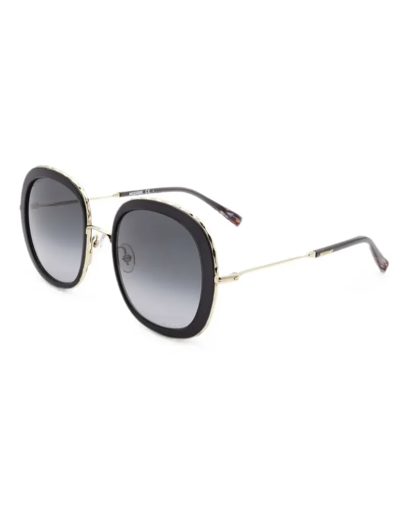 Missoni Sonnenbrille mit Farbverlauf - Schwarz Schwarz