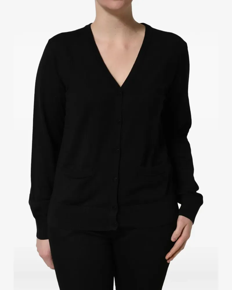 Dolce & Gabbana button-up wool cardigan - Schwarz Schwarz