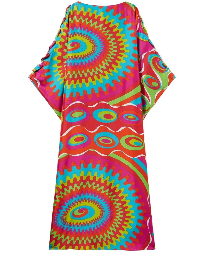Emilio Pucci Kaftankleid aus Seide - Rosa Rosa
