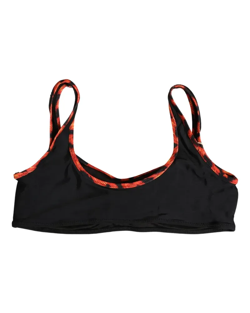 Pyrex Bikini mit Leopardenprint - Schwarz Schwarz
