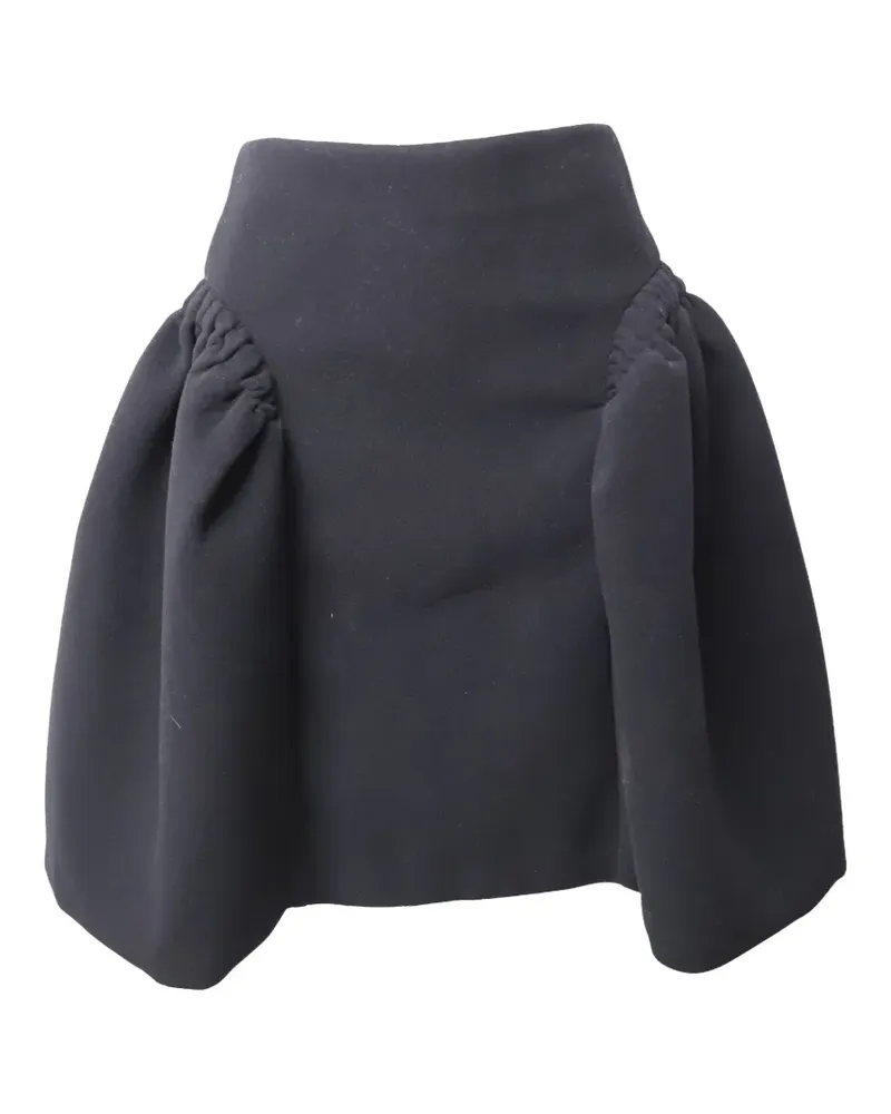 Simone Rocha Balloon puffed-detail skirt - Schwarz Schwarz