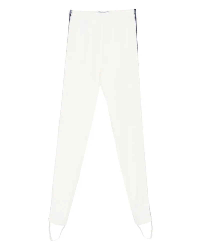 Prada Leggings mit Streifen - Nude Nude