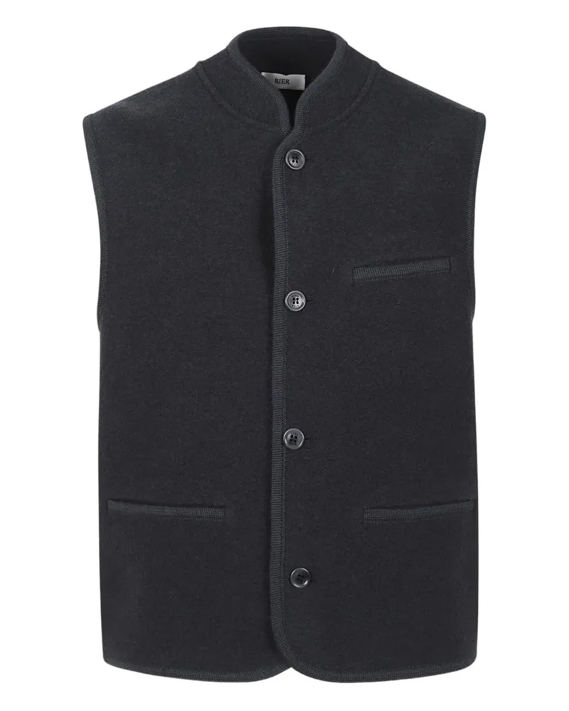 Rier Geknöpfte Weste - Grau Grau