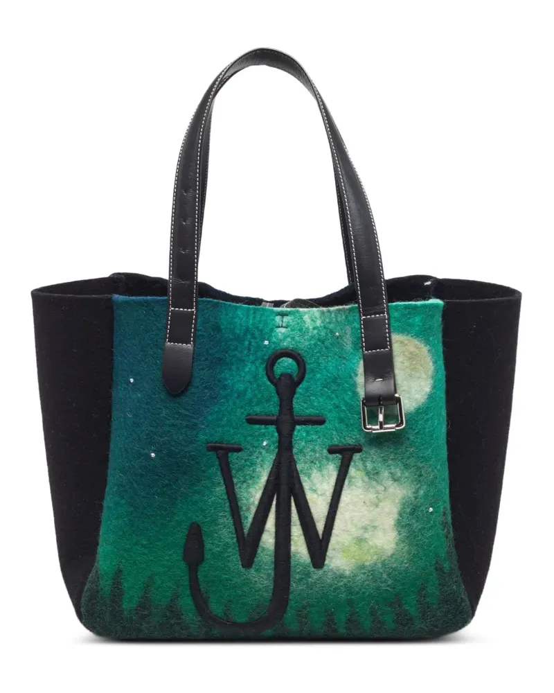 J.W.Anderson Belt Tote Bag mit Anker-Logo - Grün Grün