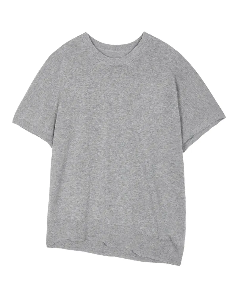 JNBY Kurzärmeliges Strickoberteil - Grau Grau