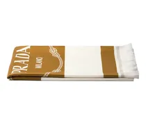 Strandtuch aus Baumwolle - Weiß