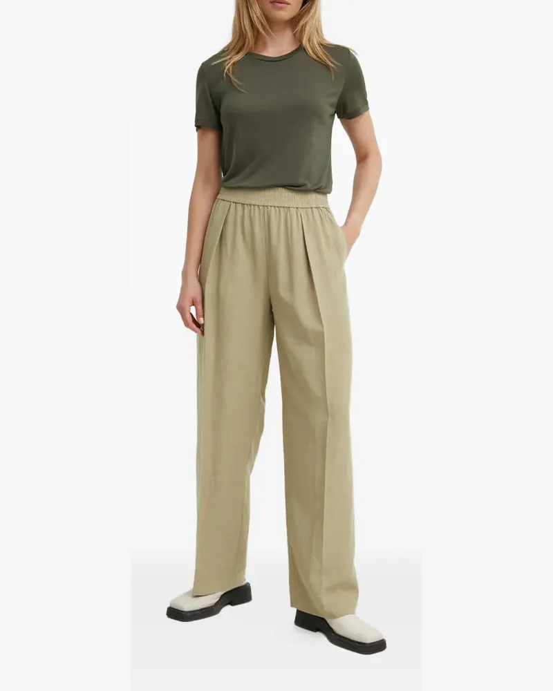 Samsøe & Samsøe SAJULIA pleated trousers - Nude Nude