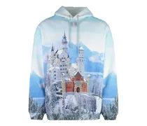 Neuschwanstein Winter Hoodie - Blau