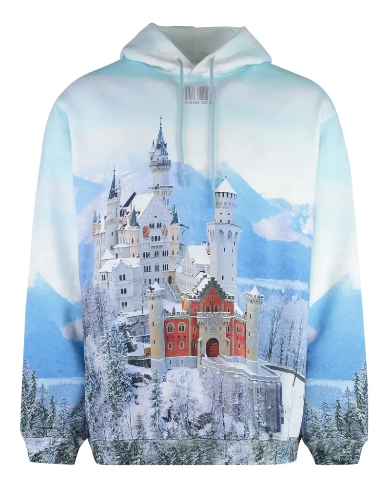 VETEMENTS Neuschwanstein Winter Hoodie - Blau Blau