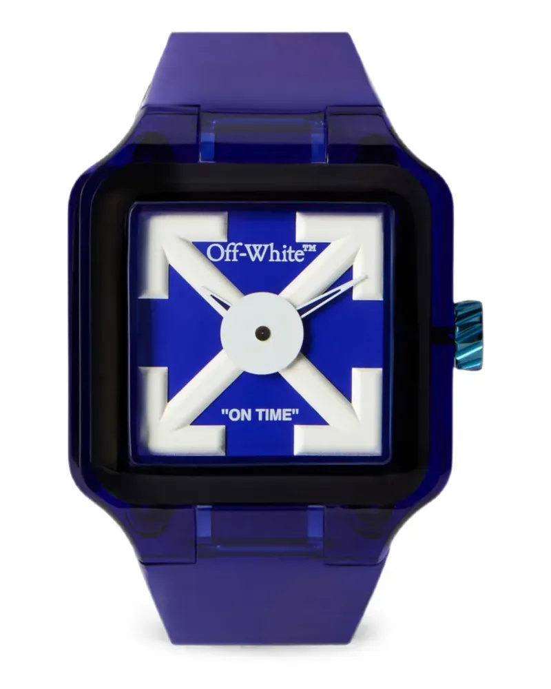 OFF-WHITE Proto 01 Armbanduhr 45mm - Blau Blau