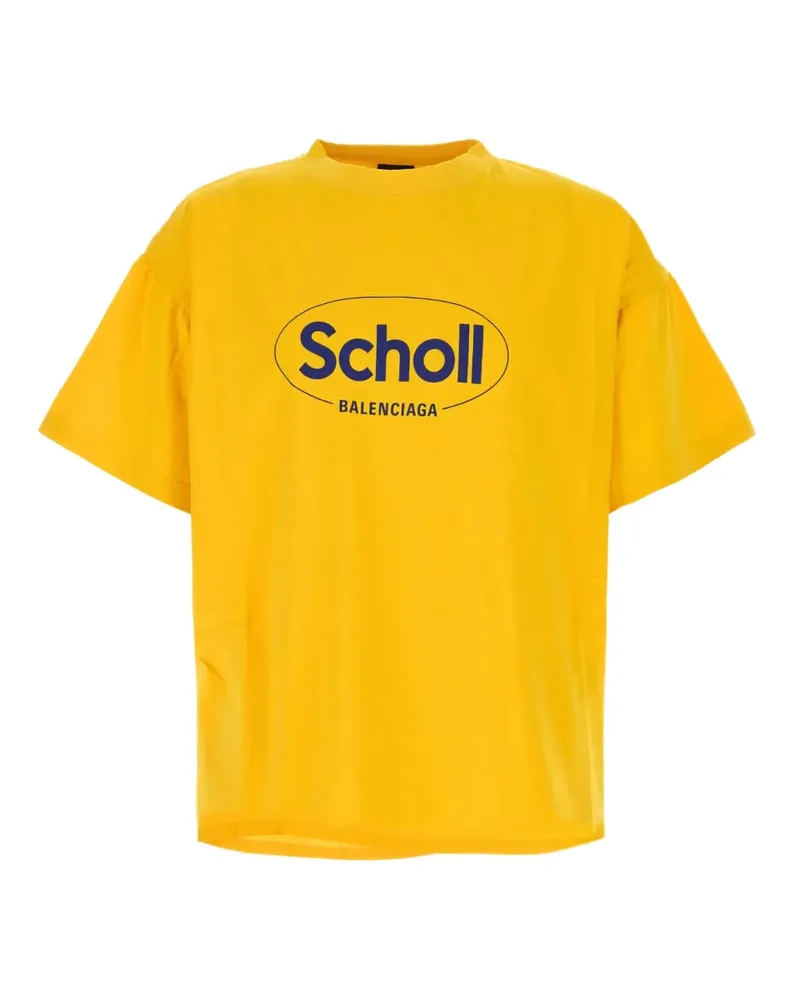 Balenciaga x Scholl T-Shirt - Gelb Gelb