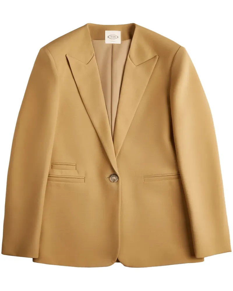 TOD'S Blazer mit steigendem Revers - Nude Nude