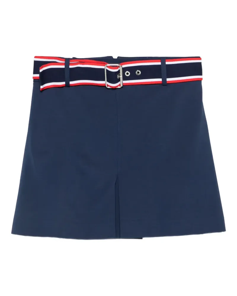 Pinko belted-waist mini skirt - Blau Blau