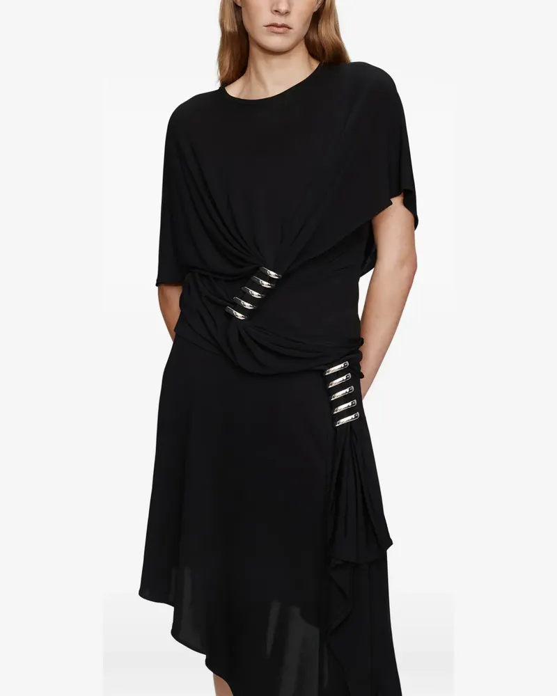 Christopher Esber Coiled T-Shirt aus Jersey - Schwarz Schwarz