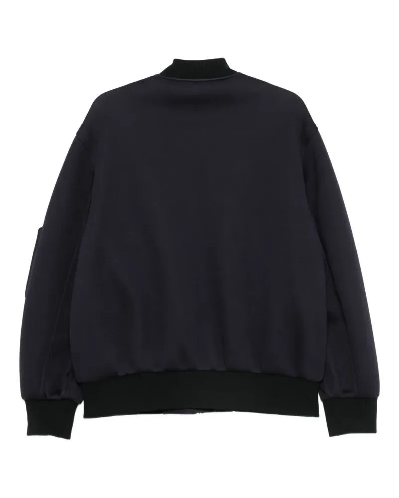 PLAN C Bomberjacke mit Reißverschluss - Blau Blau