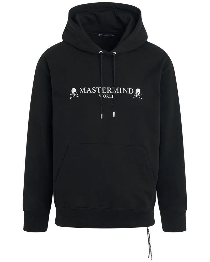 Mastermind World Hoodie mit Print Schwarz