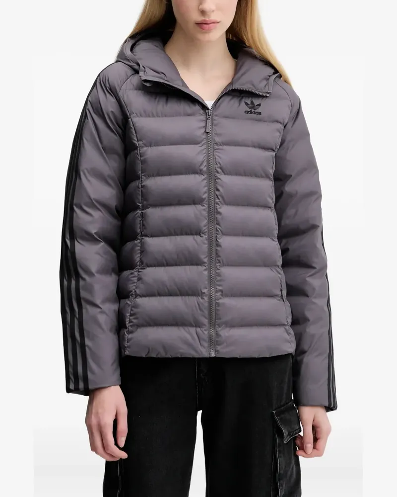 adidas Originals hooded jacket - Grau Grau